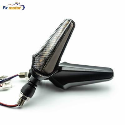 China ABS+Led+Rubber Mini Motorcycle Led Signal Dynamic Turn Led Bicycle Light Indicator Light For Motorcycle for sale