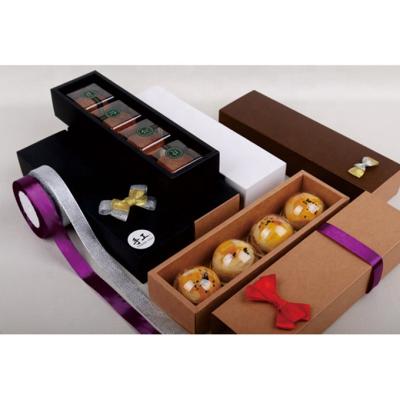 China Recyclable Premium Grade Classic Folding Gift Box Snack Mooncake Drawer Gift Box for sale