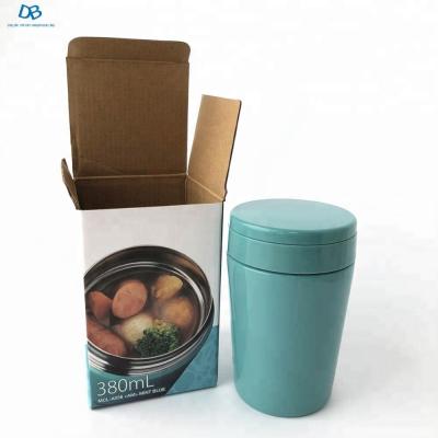 China Recyclable Custom Luxury Kids Insulation Cup Beaker Corrugated Packing Box for sale