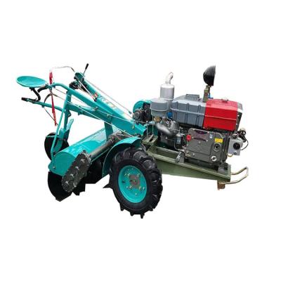 China Cultivate Plow Cheap Price Agricultural Walking Disc Tractor With Plow for sale