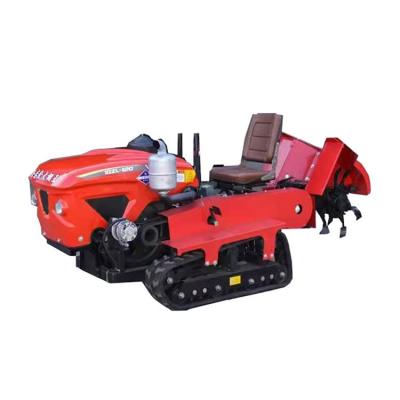 China Raises Agricultural Hand Crawler Diesel Rotary Walking Cultivator for sale