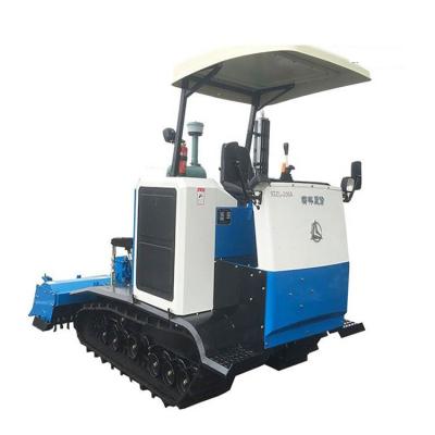 China Large Rotary Crawler Cultivated Type Tiller Cultivator Farms Tractor for sale