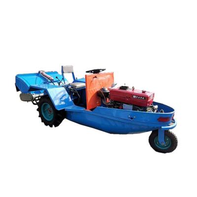 China Farms Factory Price Blue Field Walking Tractor Paddy Rice Boat Tractor for sale