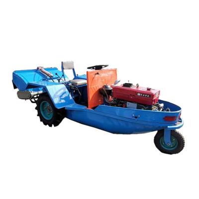 China Wholesale Farms Factory Mini Farmland Machinery Manual Paddy Field Boat Tractor for sale