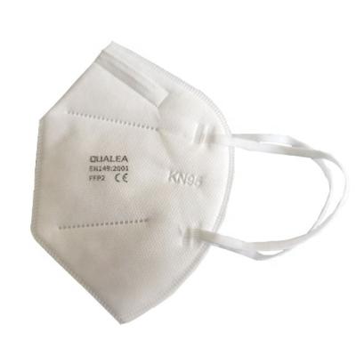 China Soft Kn95 Earloop Mask Anti Bacterial , Kn95 Folding Half Face Mask Easy Carrying for sale