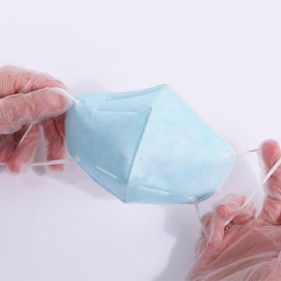 China Instock Disposable N95 KN95 Face Mask Air Folding Respirators Face Mask For Children for sale