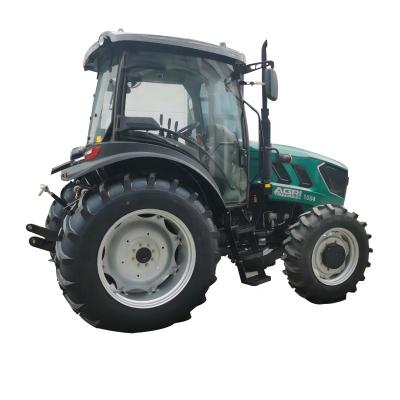 China Factory 4WD 100hp Wheel Tractor With AC Luxury Farmland For Sale At Low Price for sale