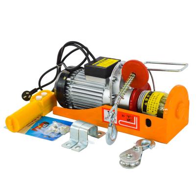 China Wholesale Price PA400 Mini Electric Wire Rope Portable Hoist for sale