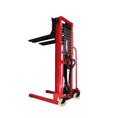 China Fast and Labor-Saving Skillful Manual Forklift Hand Making Forklift Stacker Stacker with Motor for sale