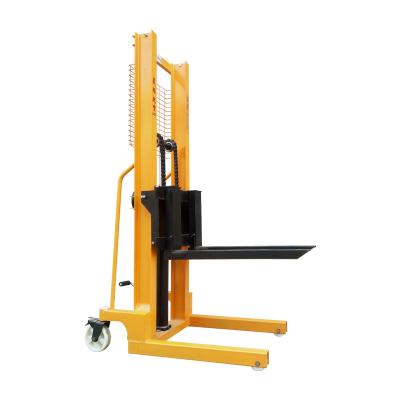 China Pallet Hand Chain Pallet High Load Bearing Stacker Fast And Labor Easing Manual Hoist for sale