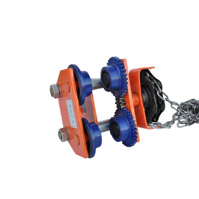 China High Quality Durable 1-5T Speed ​​Trolley For Chain Hoist Products for sale