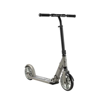 China PU wheel AEST aluminum scooter folding aloy fast folding scooter for sale