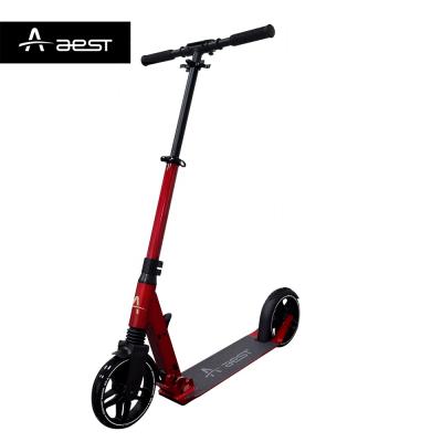 China Youth AEST Two Wheel Foldable Aluminum Kick Scooter For Teenagers for sale