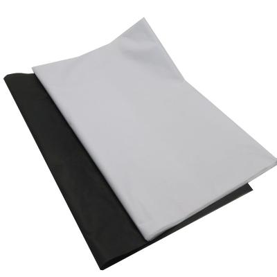 China Rustproof Acid Free Black Full Plain White Wrapping Wrapping Gift Package Silk Cotton Tissue Paper Logo for sale