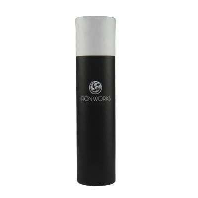 China Recyclable Custom Black Eco - Friendly Round Tube For Champagne Liquor Bottle Packaging for sale