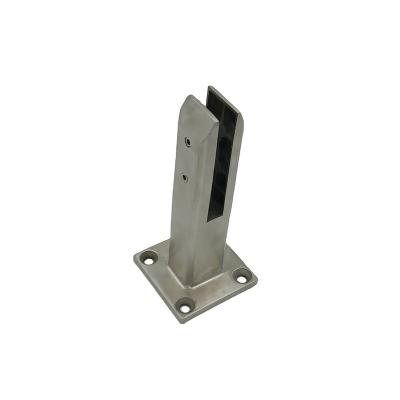 China Modern In Stock 14mm 16mm Glass Clip Holder 316 Glass Holder Clamp Hinge for sale