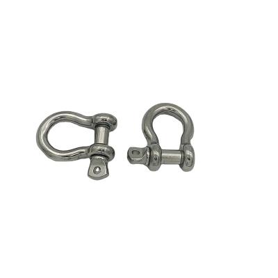 China Mountaineering accessories Good Quality 304 Stainless steel rigging adware price stainless steel shackle for Sales for sale