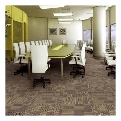 China Stain Resistant High Quality Cheap Square To Carpet Commercial Office Carpet Tiles 50x50 for sale