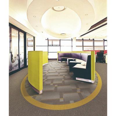 China Stain Resistant Widely Used Superior Quality Commercial Carpet Tiles Square Hotel Carpet for sale