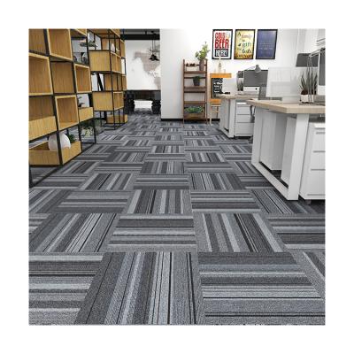 China Stain Resistant Quality Products Childrens Sales Commercial Floor Nylon Carpet Tiles 50x50 for sale