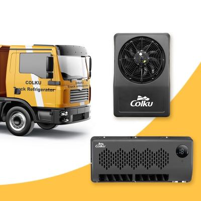 China Colku Split Type Portable Auto Truck Air Conditioner DC 24v Parking Trucking Air Conditioning 710*435*195mm for sale