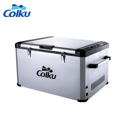 China 12v 24v Car Compressor Car Refrigerators Truck Portable Refrigerator 12 Volt DC Fridge Used Cooler Box Camping Mini Freezer For Car for sale