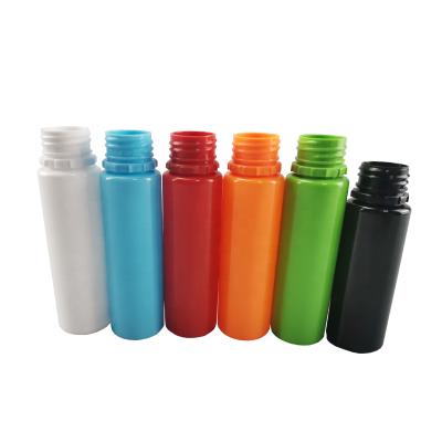 China Empty Colorful Smoking Oil 60ml Pet eliquid Smoking Dropper Plastic Bottle for sale