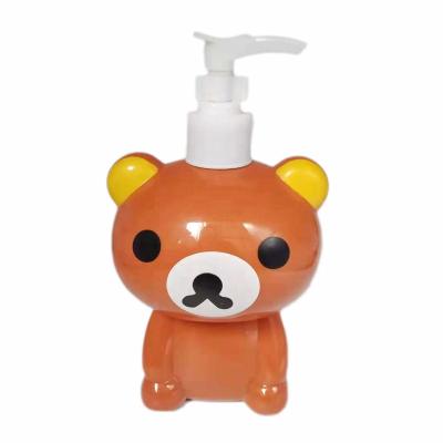 China 500ml Large Capacity Cute Children's Hand Sanitizer Shape Animal Sanitizer Lotion Bottle for sale