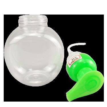 China 200ml Large Capacity PET Clear Bottle Transparent Foaming Bottle Children's Hand Sanitizer for sale