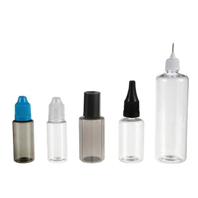 China Personal Care 5ml 10ml 12ml 15ml 20ml 30ml 40ml 50ml 60ml 100ml 120ml Plastic Factory Personal Care Oil Dropper Bottle For Bottles Jars for sale