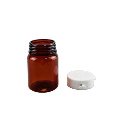 China Plastic Packaging 60ml PET Wide Mouth Teardrop Gum Jar Candy Jar for sale