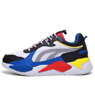 China Wholesale Big Size Casual Sneakers Round Mesh Men Sport Shoes Breathable Running Shoes for sale