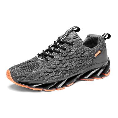 China Breathable Customize Fish Scale Designed High Quality Mens Outdoor Sports Running Shoes Fashion Men's Sneakers for sale