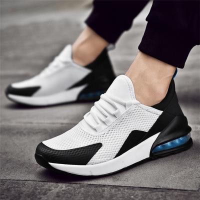 China Cheap Casual Sneakers Fashion Couples Lovers Popular Sports Breathable Sneakers Air Cushion Running Shoes for sale