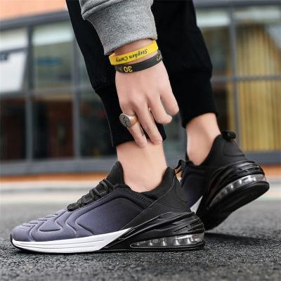 China Waterproof Superfine Fiber Leisure Outdoor Sports Shoes Color Lovers Air Cushion Running Shoes for sale