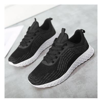 China Wholesale High Quality Round Women's Sports Running Shoes Waterproof Mesh Casual Woven Sneakers for sale