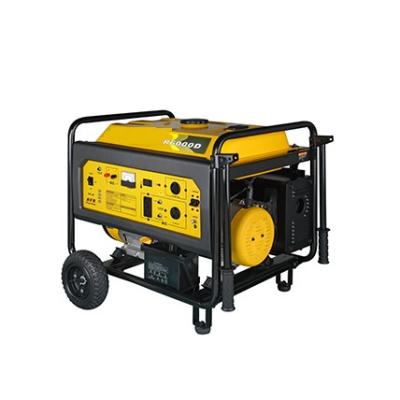 China R6000D7100DP China Recoil Start Generator 220 KVA Self Running Generator 3kw R6000D7100DP for sale