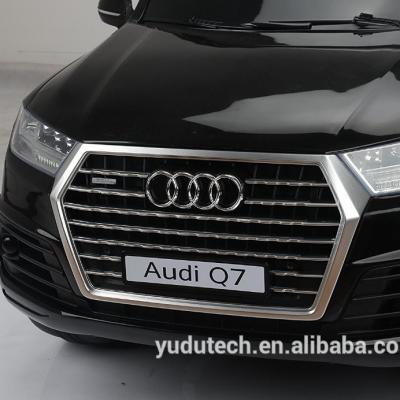 China Ride On Toy License Audi Q7 Powered Wheels Baby Car Remote Cars For Kids Children Electric Car Ride On Car for sale