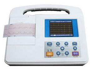 China 320*240 3.5 Inch 1 Channel ECG Monitoring System , Auto / Man / R-R Rhythm Modes for sale