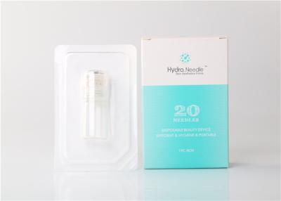 Κίνα Η βελόνα 20 γραμματοσήμων κυλίνδρων Derma Hydra Microneedling παίρνει τους ορούς στο χρυσό τιτάνιο δερμάτων προς πώληση