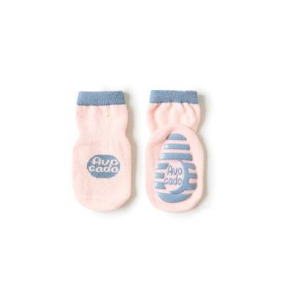 China Anti-Fault Cartoon Newborn Baby Bumps Anti-Skid Socks Children Spring And Autumn Cute Boy Cotton Baby Toddler Socks for sale