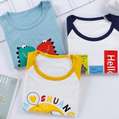 China Summer Children's Clothing Sets Breathable Sports Clothes Baby Boy T-shirts 2 Pieces Set Kids Baby Toddler Clothing for sale