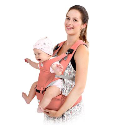 China Ergonomic Lightweight Multifunctional Breathable Baby Carrier Sling Backpack Child Trolley 360 Comfortable Polyester Newborn Infants for sale