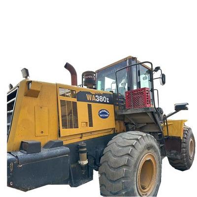 China Farms Used Original KOMATSU WA380 Original Low Price Japan Wheel Loader High Quality For Sale And In Good Condition for sale