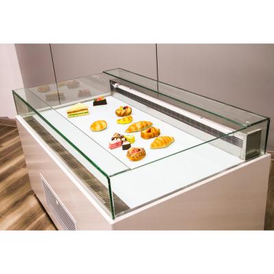 China COMPRESSOR Custom Pastry Donuts Sandwich Cupcake Display Case Bakery Bread Refrigerated Display Cabinet for sale