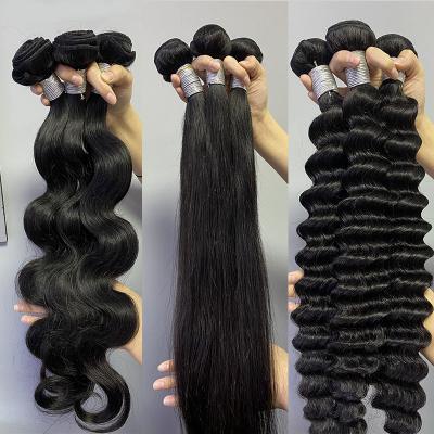 China Curly Curly 12A Grade High Quality Double Weft Raw Indian Hair Bundles Wave Non Shedding No Tangle Cuticle Aligned Hair Vendor for sale