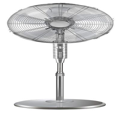 China 16 Inch Outdoor Metal Fan Pedestal Stand Fan With Metal Blades for sale