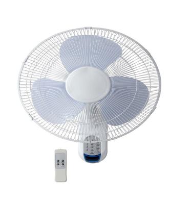 China Outdoor Hot Sale 16 Inch Remote Control Wall Fan With Strong Wind Electric Wall Fan for sale