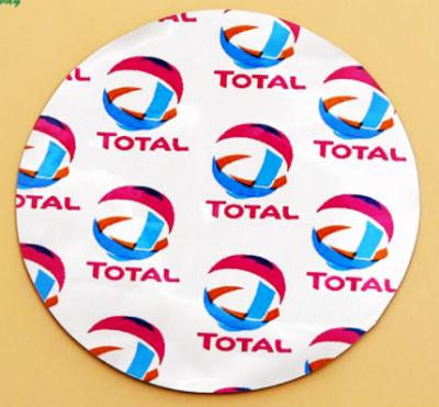 China Coating & Plug Aluminum Foil Induction Cap Gasket Liner For Lube Oil for sale