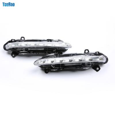 China Auto Industry 1pair OE Front Bumper Daytime Running Lights LED Fog Lamp For Mercedes Benz W204 W218 W221 X204 C CLS DRL 2218201856 2218201756 for sale